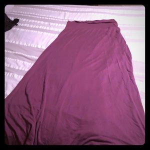 LulaRoe Maxi Skirt XL